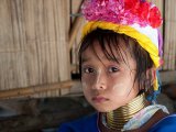 Traditional Kayan women symbolically culture (Burma Laos Thailand Tibetan)       