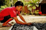 Tahap pembuatan batik   The process of batik manufacture
